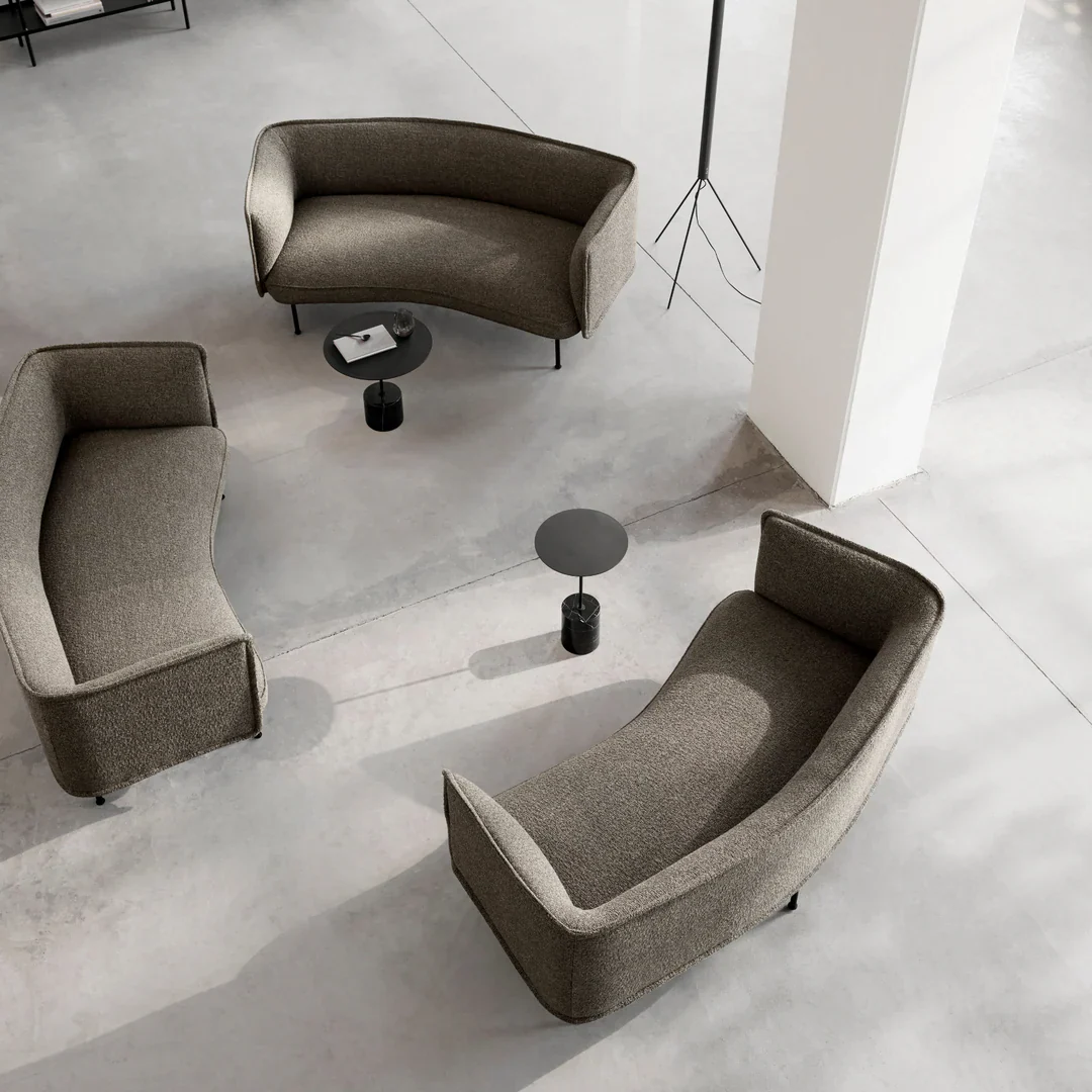 Lilin 2 Seater Sofa Curved - Image 3